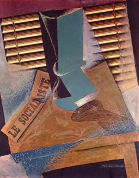 la sunblind 1914 Juan Gris Peinture à l'huile